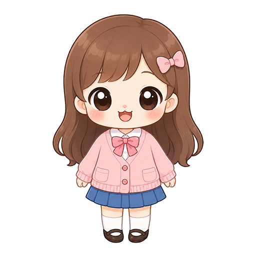 Pippa Girl Toon Tone character preview for color matching game