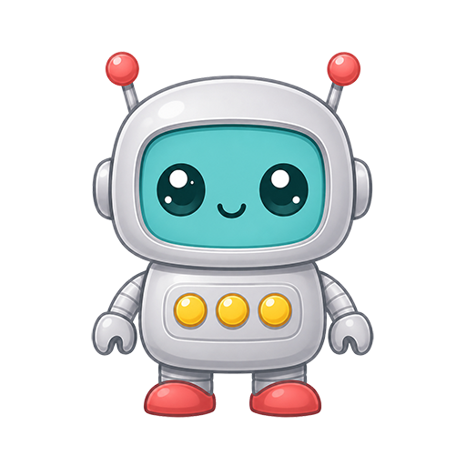 Robo Pip Toon Tone character preview for color matching game