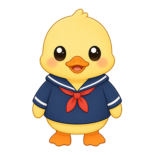 Sailor Ducky Toon Tone character preview for color matching game