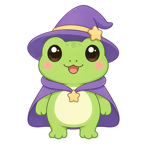 Wizzle Frog Toon Tone character preview showing the body target color #BBE170