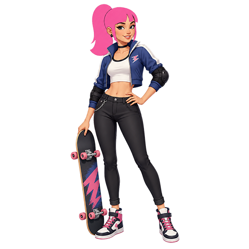 Nova Toon Tone character preview for color matching game