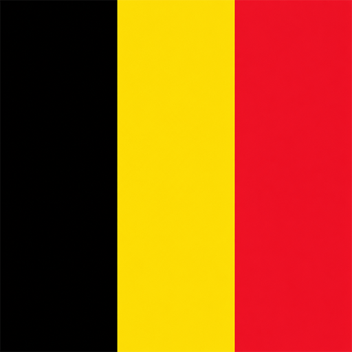 Belgium Toon Tone flag preview for color matching game