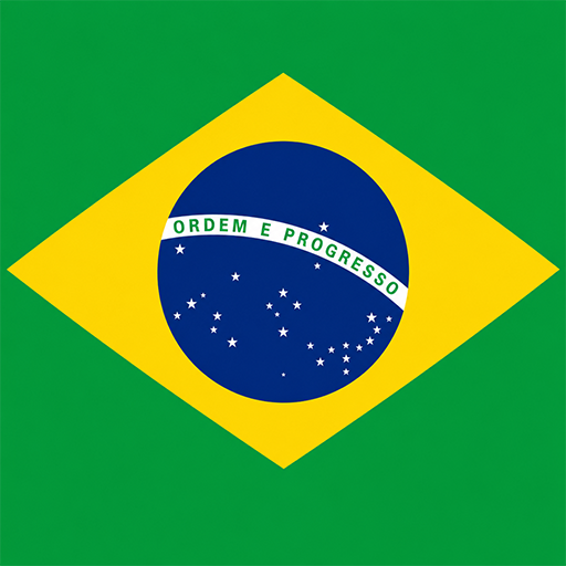Brazil Toon Tone flag preview for color matching game