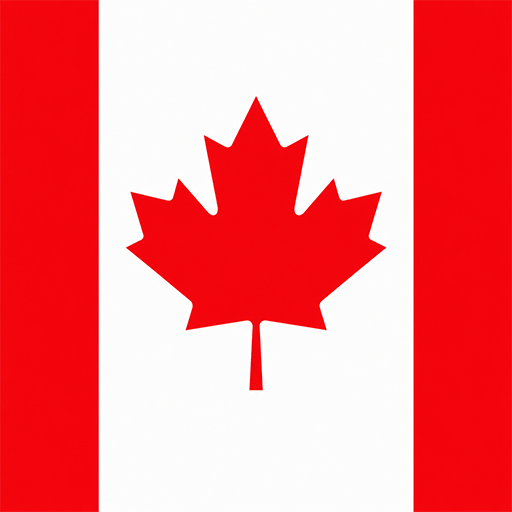 Canada Toon Tone flag preview for color matching game