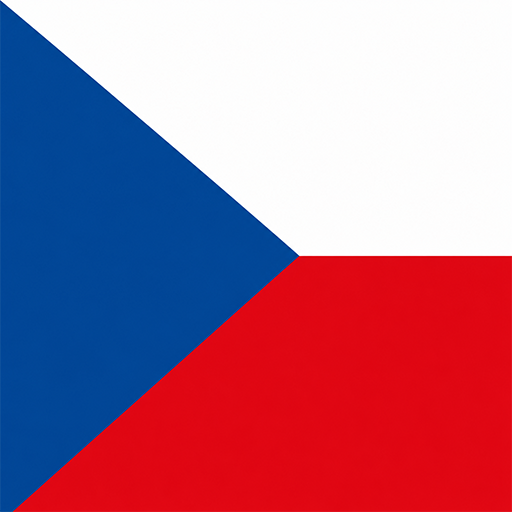 Czechia Toon Tone flag preview for color matching game