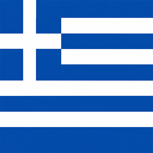 Greece Toon Tone flag preview for color matching game