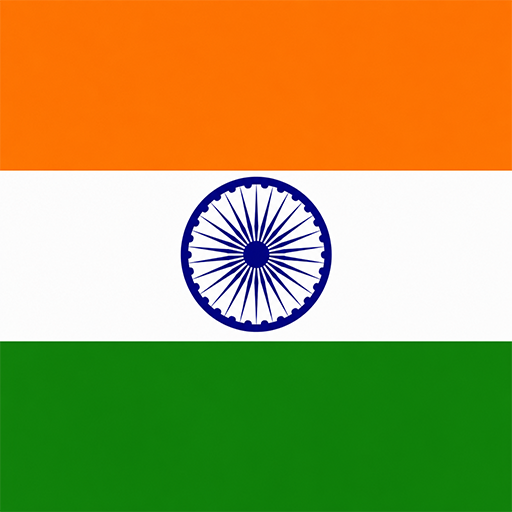 India Toon Tone flag preview for color matching game