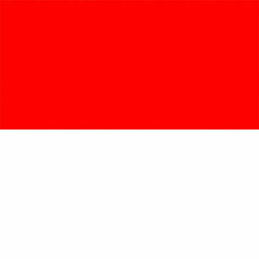 Indonesia Toon Tone flag preview for color matching game