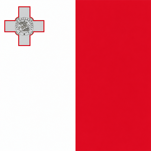 Malta Toon Tone flag preview for color matching game