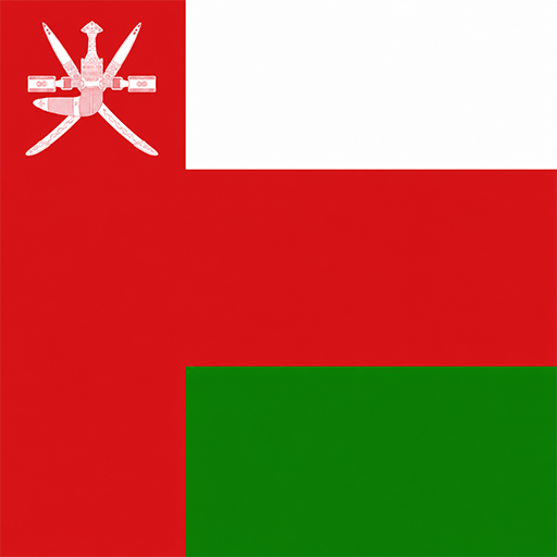 Oman Toon Tone flag preview for color matching game