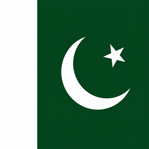 Pakistan Toon Tone flag preview for color matching game