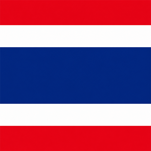 Thailand Toon Tone flag preview for color matching game