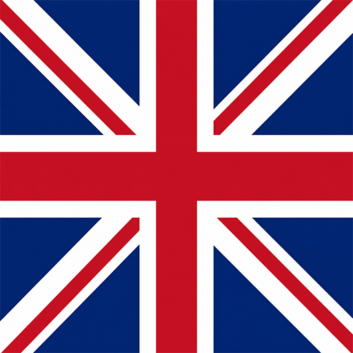 United Kingdom Toon Tone flag preview for color matching game