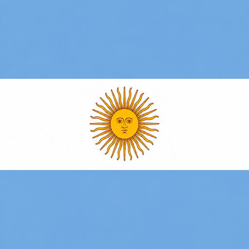 Argentina Toon Tone related world cup flag preview with flag target color #71A9E0