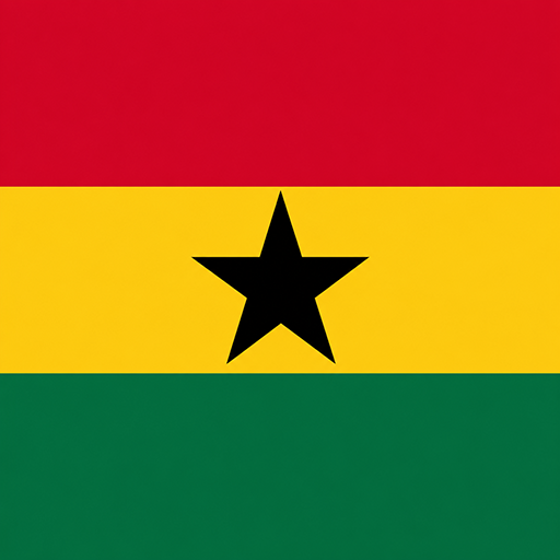 Ghana Toon Tone world cup flag preview for color matching game