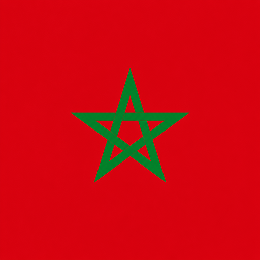 Morocco Toon Tone world cup flag preview for color matching game