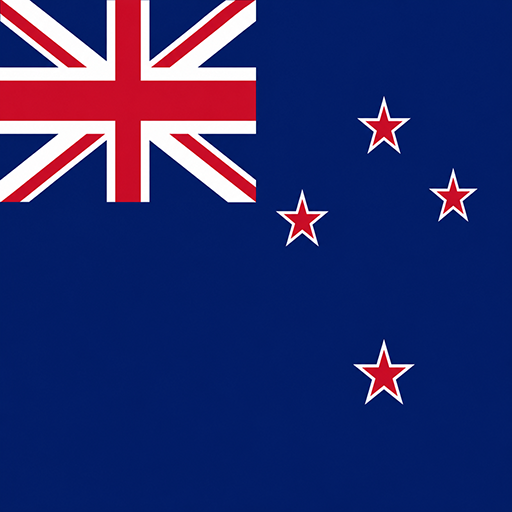 New Zealand Toon Tone world cup flag preview for color matching game