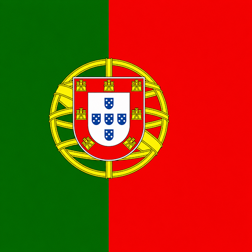 Portugal Toon Tone world cup flag preview for color matching game