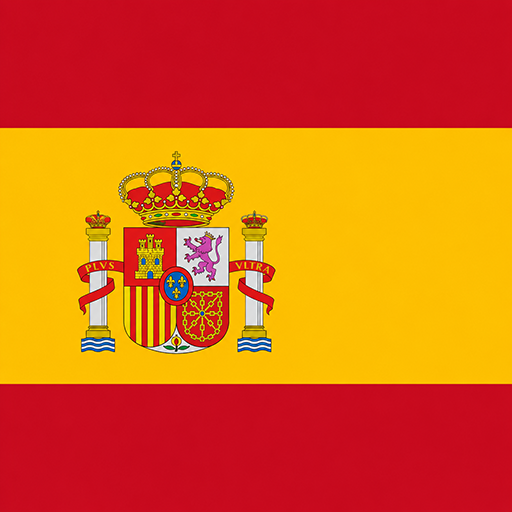 Spain Toon Tone world cup flag preview for color matching game